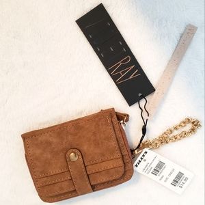 NWT Violet Ray Faux Leather Wallet